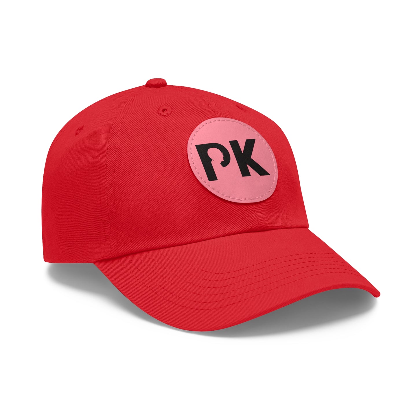 PK Hat with Leather Patch (Round)