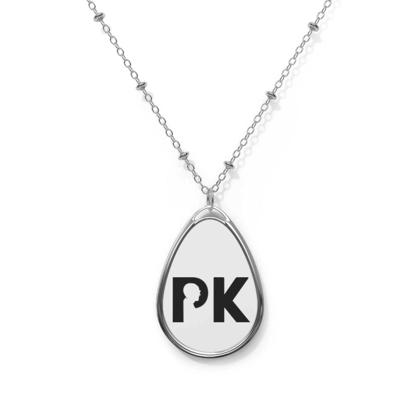 The PK Oval Necklace