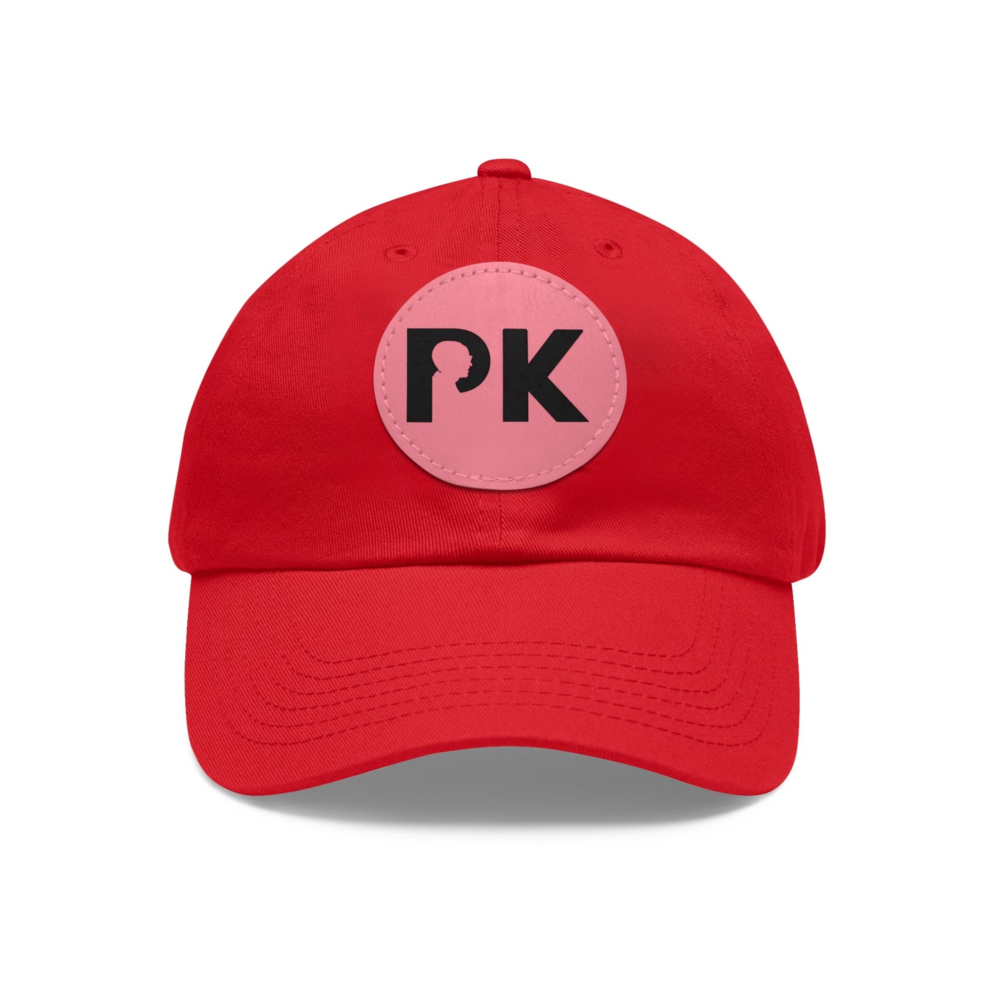 PK Hat with Leather Patch (Round)