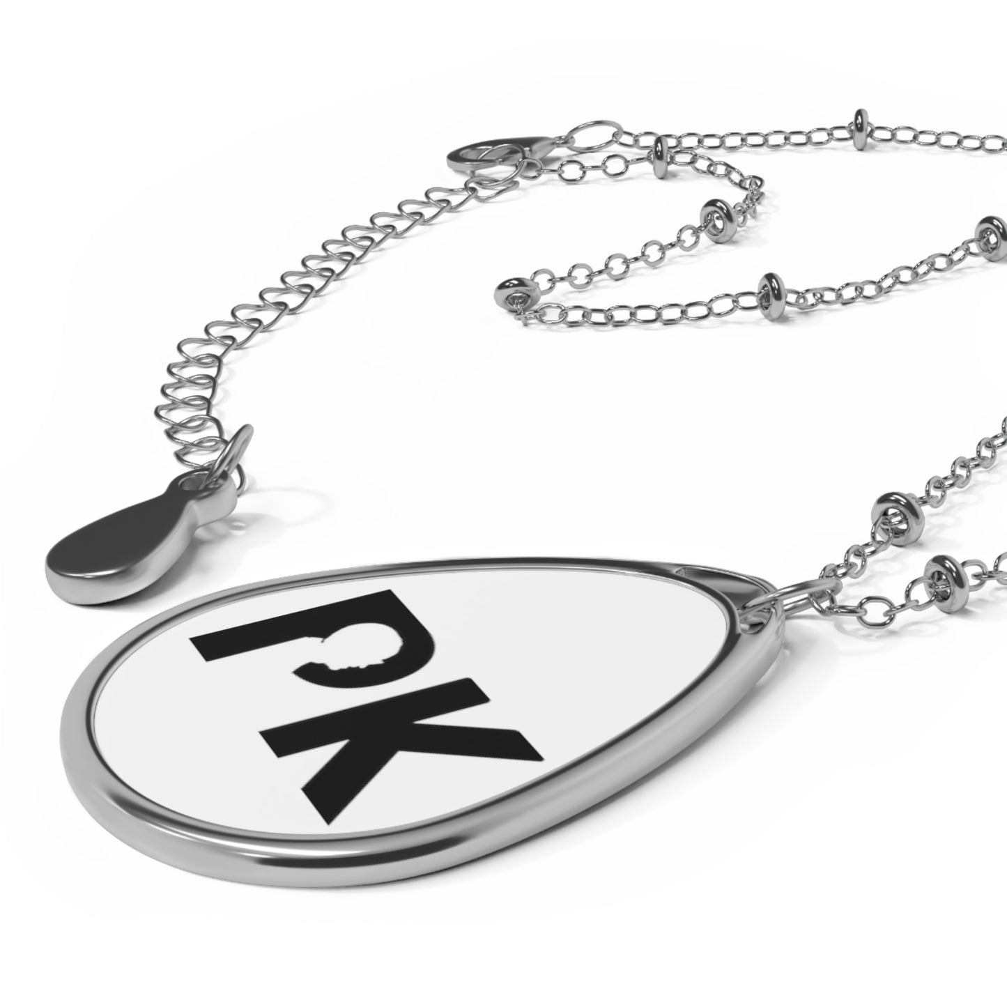 The PK Oval Necklace