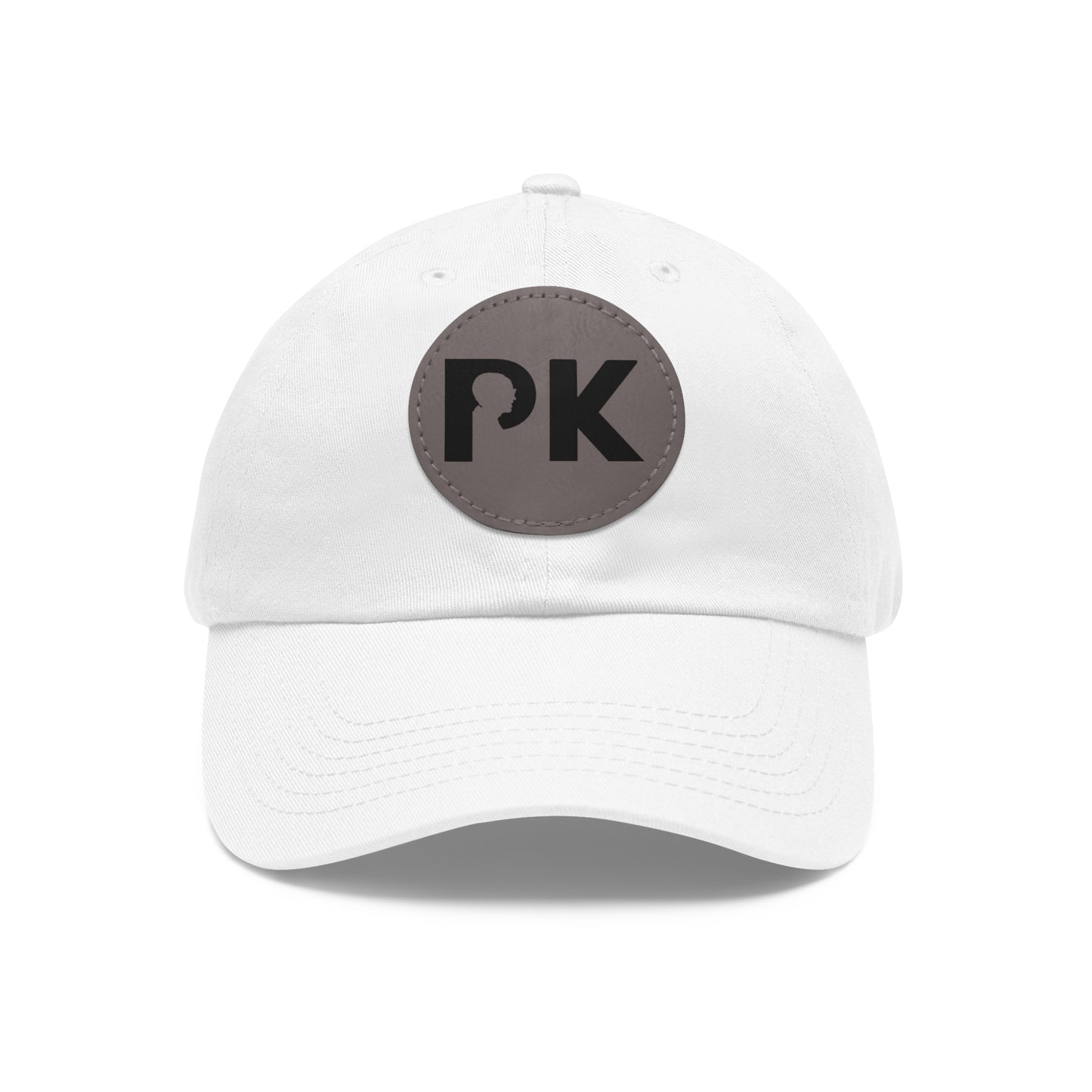 PK Hat with Leather Patch (Round)